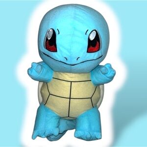 Large Blue and Yellow Pokemon Brand Squirtle Plush Turtle Stuffed Animal